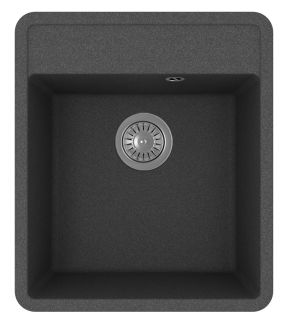 Кухонная мойка Florentina Пьемонт 440 чёрный